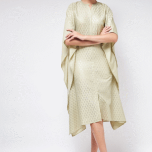 Kimono Sleeve Kaftan Dress